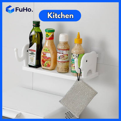 🇸🇬READY STOCK🇸🇬 Fuho Elephant Toilet Rack | Facial Rack | Table Rack | Bathroom Rack | Kitchen Rack | (HL0241)