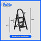 🇸🇬READY STOCK🇸🇬 FuHo Foldable Ladder With Handle | Anti Slip Ladder | Stainless Steel Ladder | (HL0249)