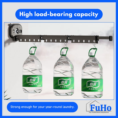 🇸🇬READY STOCK🇸🇬 FuHo Balcony Folding Rack | Drying Rack | Movable Rack | Laundry Rack | Foldable Laundry Rack | (HL0311)