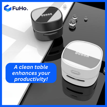 🇸🇬READY STOCK🇸🇬 Fuho Mini Vacuum Cleaner | Desktop Vacuum Cleaner | Table Cleaner | USB Charging (HL0229)