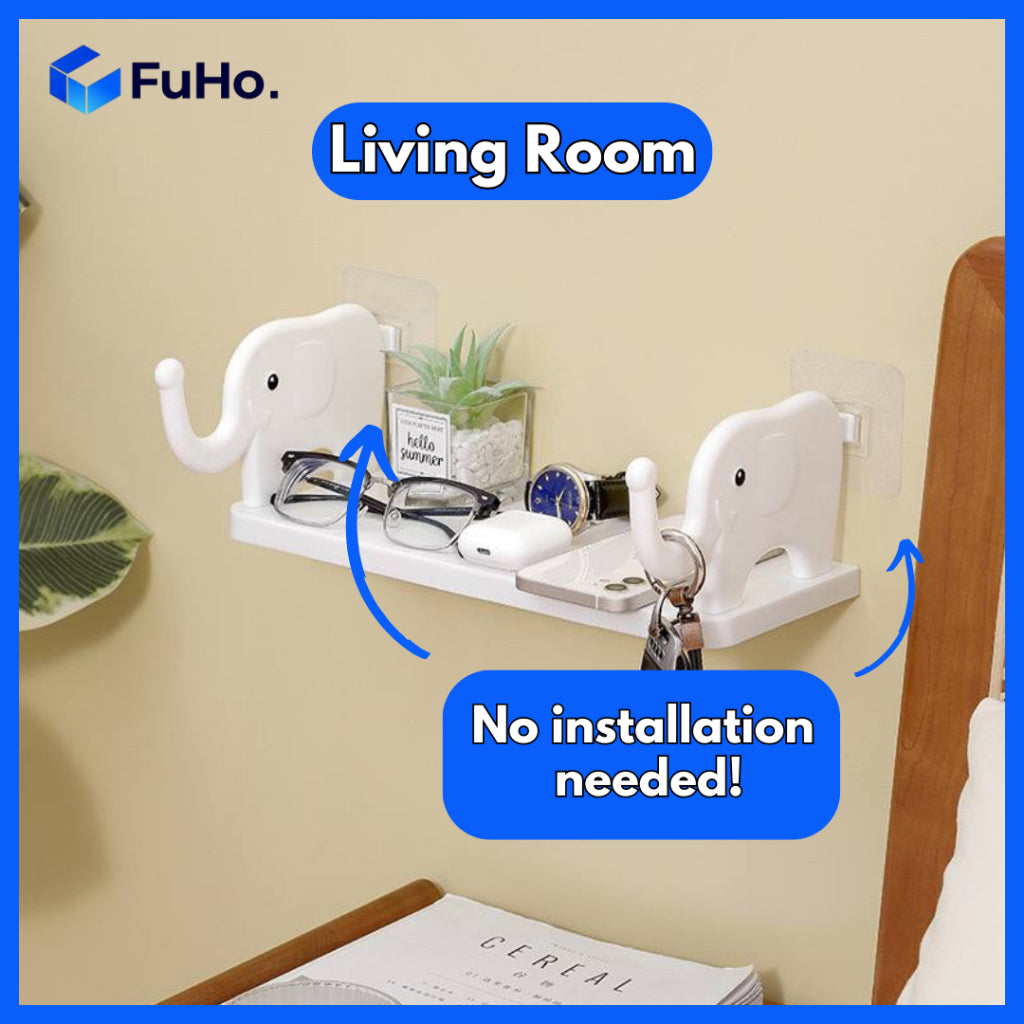🇸🇬READY STOCK🇸🇬 Fuho Elephant Toilet Rack | Facial Rack | Table Rack | Bathroom Rack | Kitchen Rack | (HL0241)