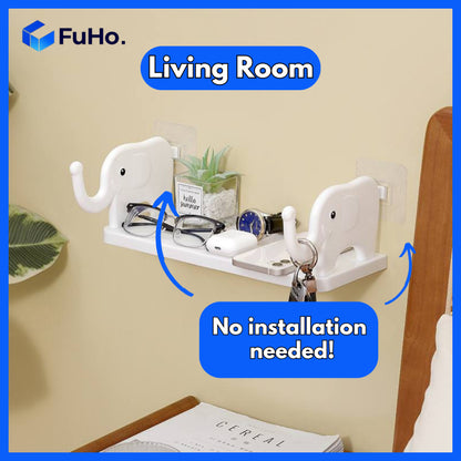 🇸🇬READY STOCK🇸🇬 Fuho Elephant Toilet Rack | Facial Rack | Table Rack | Bathroom Rack | Kitchen Rack | (HL0241)