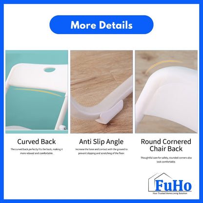 🇸🇬READY STOCK🇸🇬 FuHo Foldable Chair | Stool | Foldable Stool | Plastic Chair | Benches | Portable Chair | (HL0303)
