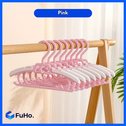(1pcs) Extendable 2 in1 Kid & Adults Hanger | Clothes Hanger | Hanger | Antislip Hanger | Clip Hanger (HL0236)