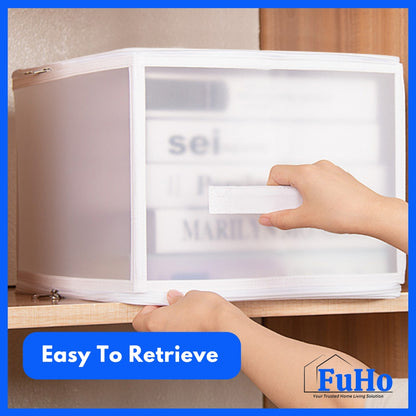 🇸🇬READY STOCK🇸🇬 Fuho Storage Organizer Box | Cotton Linen Box | Laundry Box | Laundry Storage | Container | (HL0301)