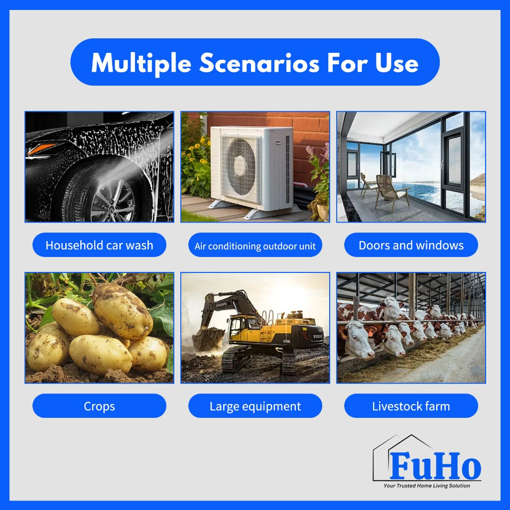 🇸🇬READY STOCK🇸🇬 FuHo High Pressure Water Jet | Car Water Jet | Gardening Water Gun | High Pressure Water | (HL0307)