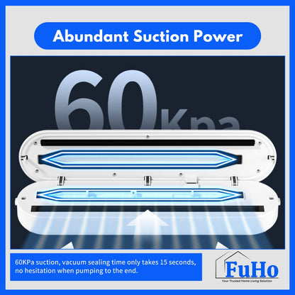 🇸🇬READY STOCK🇸🇬 FuHo Vacuum Sealer | Food Vacuum | Vacuum Pack | Vacuum Bag | Cling Wrap | Food Storage | (HL0308)