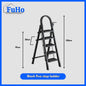 🇸🇬READY STOCK🇸🇬 FuHo Foldable Ladder With Handle | Anti Slip Ladder | Stainless Steel Ladder | (HL0249)