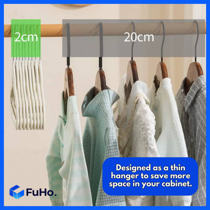 (5pcs) Fuho High Quality Baby Hanger | Flocking Hanger | Hello Kitty Hanger | Kids Hanger | Steel Hanger | (HL0235)