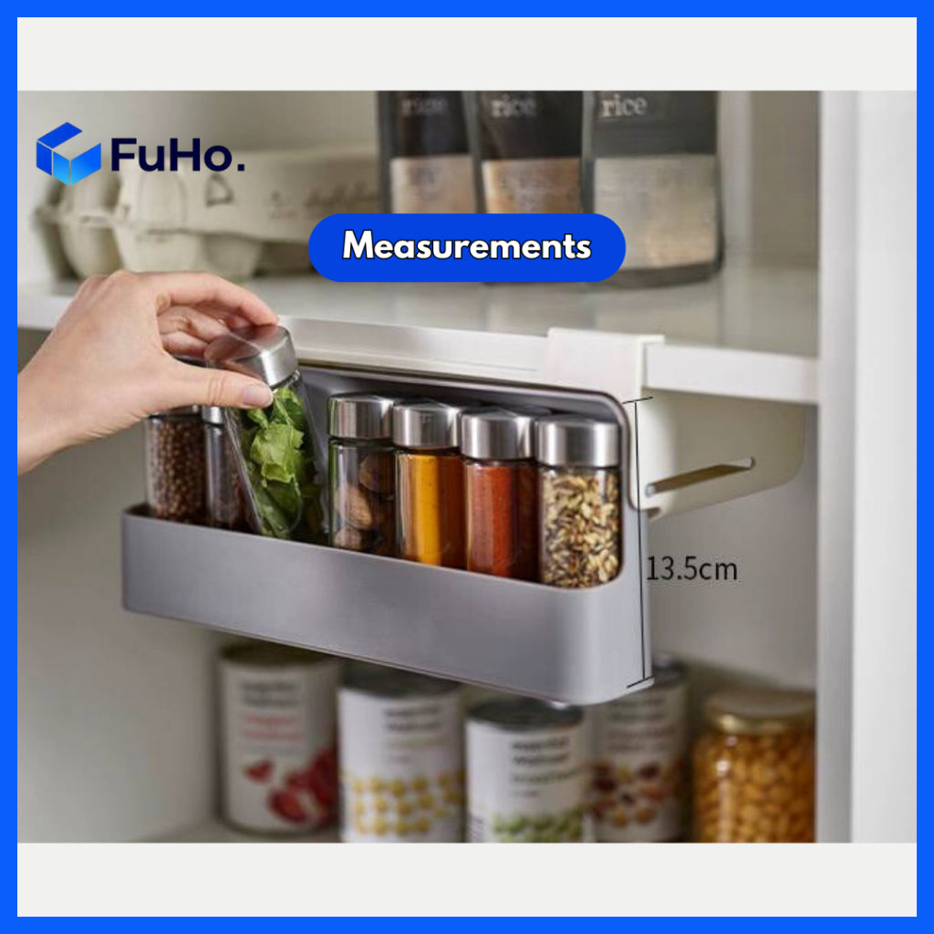Fuho Kitchen Spices Storage Rack | Spice Rack | Spice Organizer | Condiments Bottles | KIT0074
