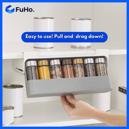 Fuho Kitchen Spices Storage Rack | Spice Rack | Spice Organizer | Condiments Bottles | KIT0074