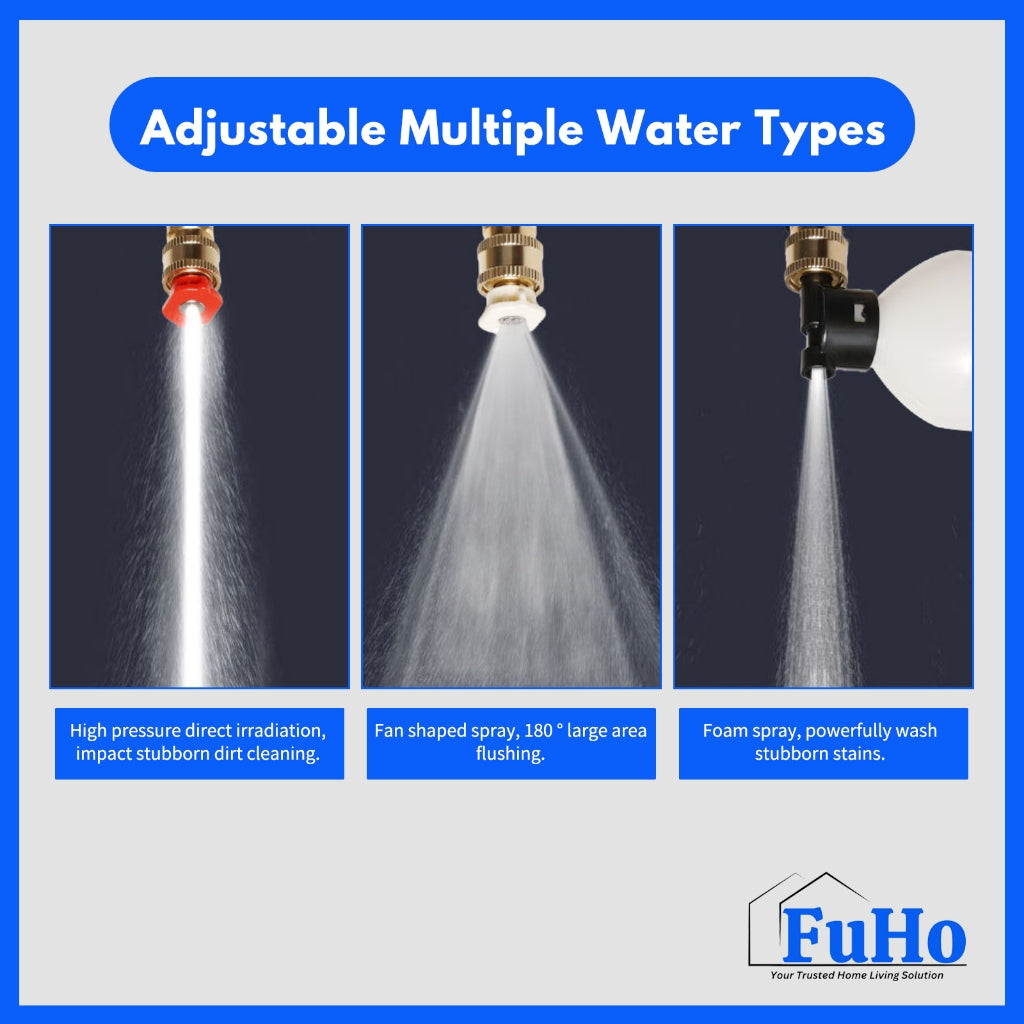 🇸🇬READY STOCK🇸🇬 FuHo High Pressure Water Jet | Car Water Jet | Gardening Water Gun | High Pressure Water | (HL0307)