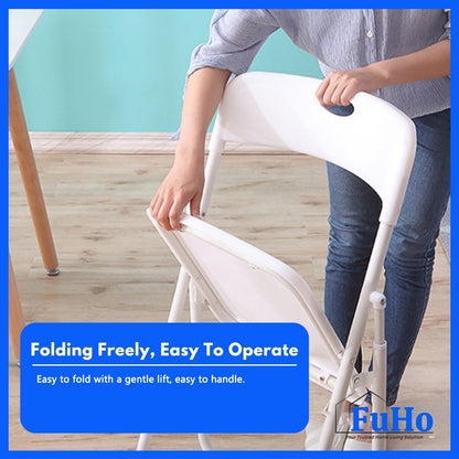 🇸🇬READY STOCK🇸🇬 FuHo Foldable Chair | Stool | Foldable Stool | Plastic Chair | Benches | Portable Chair | (HL0303)