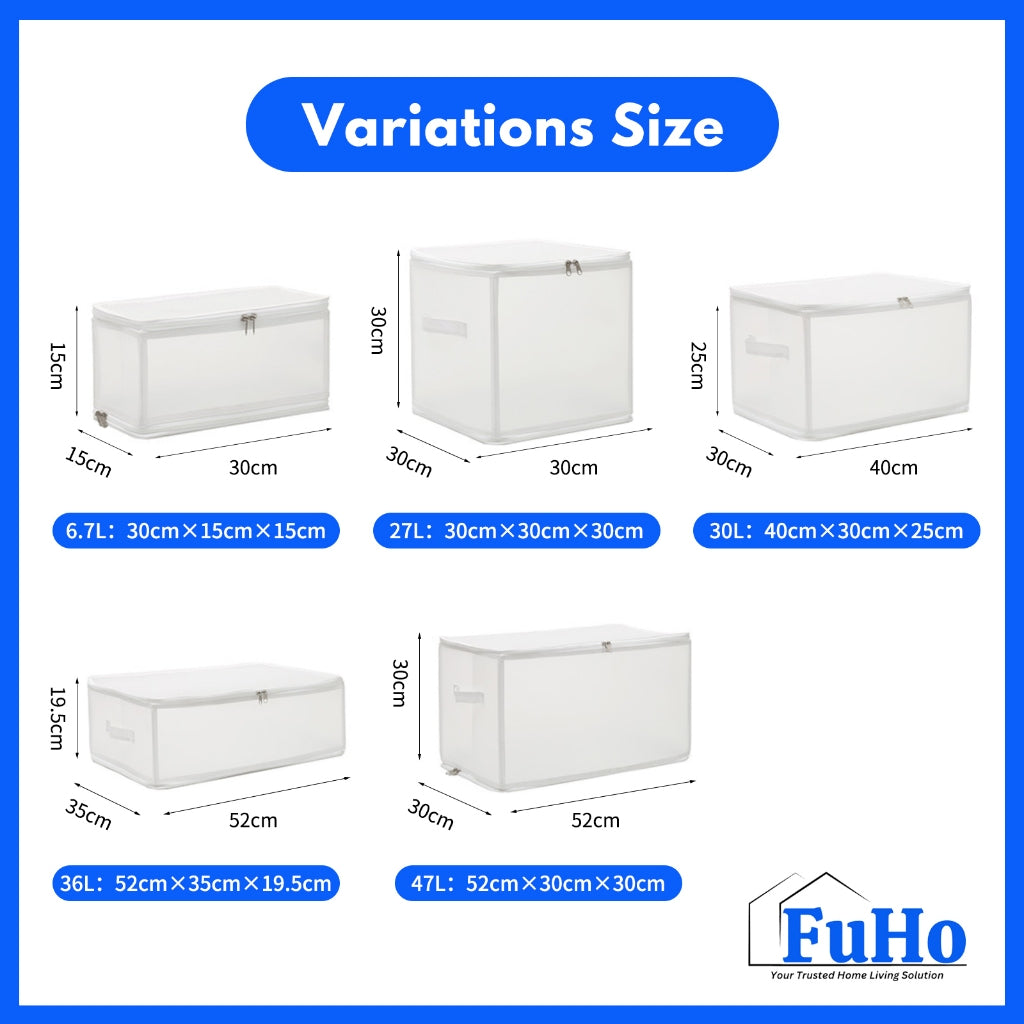🇸🇬READY STOCK🇸🇬 Fuho Storage Organizer Box | Cotton Linen Box | Laundry Box | Laundry Storage | Container | (HL0301)
