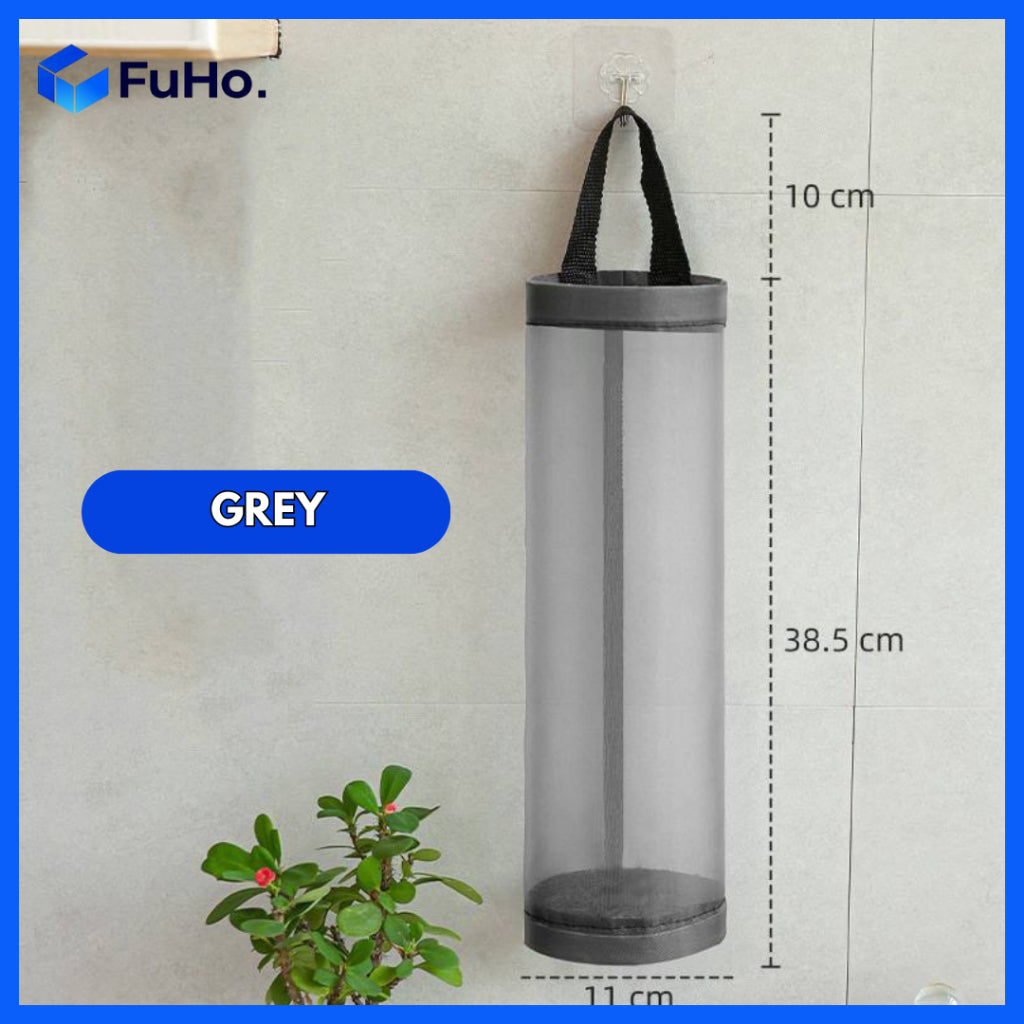 🇸🇬READY STOCK🇸🇬 Fuho Plastic Bag Holder | Plastic Storage Holder | Trash Bag | Plastic Bag | Storage Holder (KIT0077)