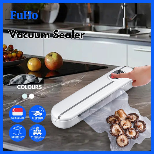 🇸🇬READY STOCK🇸🇬 FuHo Vacuum Sealer | Food Vacuum | Vacuum Pack | Vacuum Bag | Cling Wrap | Food Storage | (HL0308)