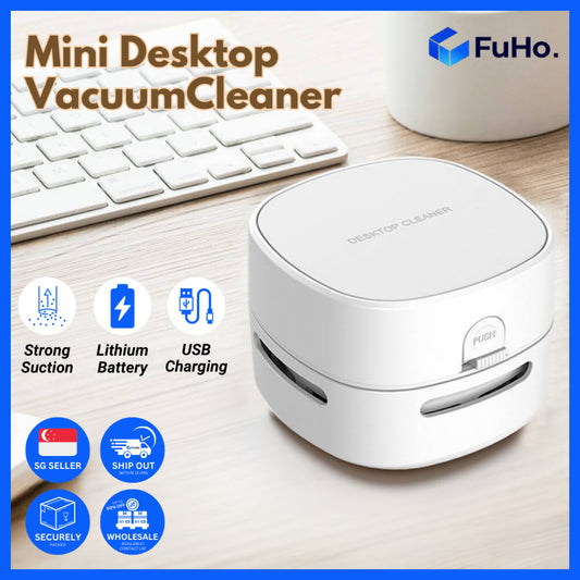 🇸🇬READY STOCK🇸🇬 Fuho Mini Vacuum Cleaner | Desktop Vacuum Cleaner | Table Cleaner | USB Charging (HL0229)