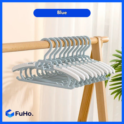 (1pcs) Extendable 2 in1 Kid & Adults Hanger | Clothes Hanger | Hanger | Antislip Hanger | Clip Hanger (HL0236)