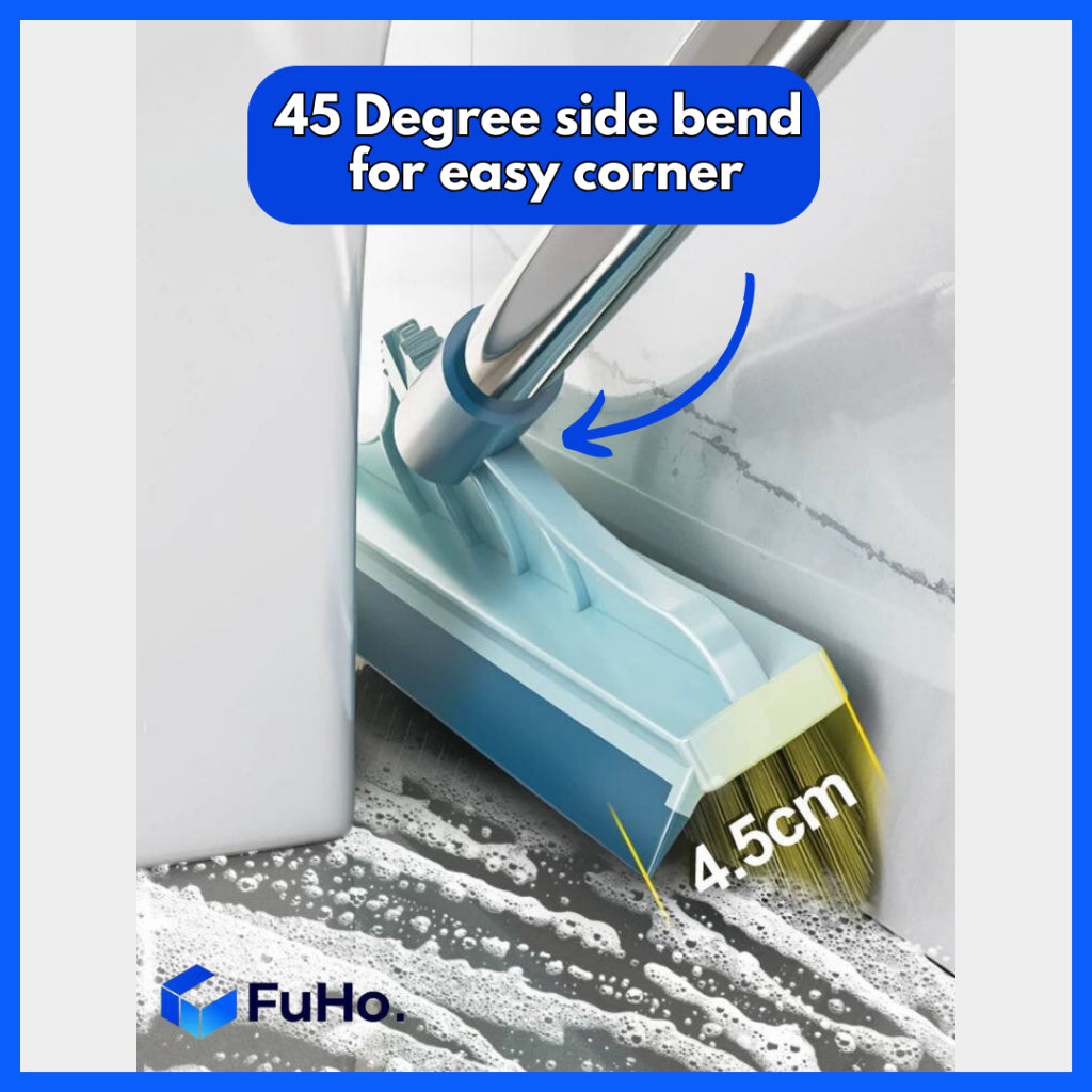 🇸🇬READY STOCK🇸🇬 FuHo 2 in 1 Scrapper with Brush | Toilet Brush | Floor Scrapper | Scrapper with Brush | (TL0053)