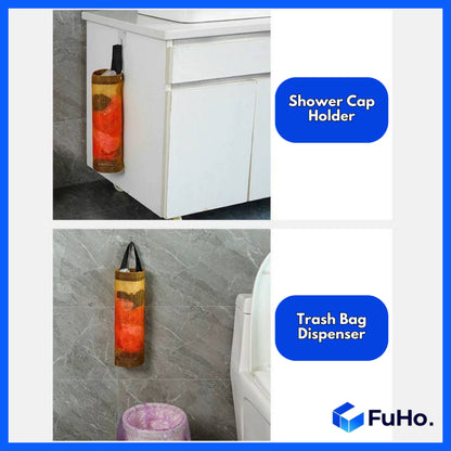 🇸🇬READY STOCK🇸🇬 Fuho Plastic Bag Holder | Plastic Storage Holder | Trash Bag | Plastic Bag | Storage Holder (KIT0077)