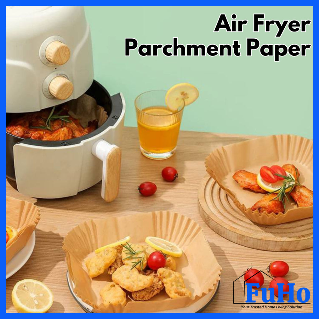 🇸🇬READY STOCK🇸🇬 FuHo Air Fryer Paper | Parchment Paper | Baking Paper | Air Fryer Oven | Baking (KIT0078)