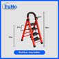 🇸🇬READY STOCK🇸🇬 FuHo Foldable Ladder With Handle | Anti Slip Ladder | Stainless Steel Ladder | (HL0249)