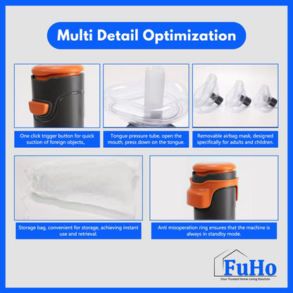 🇸🇬READY STOCK🇸🇬 FuHo X Sonmol Anti Choking Device | Kids Choking Device | Choking Rescue Device | (HL0305)