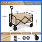 🇸🇬READY STOCK🇸🇬 Fuho Heavy Duty Outdoor Foldable Trolley | Camping Trolley | Market Trolley | Foldable Trolley (HL0246)