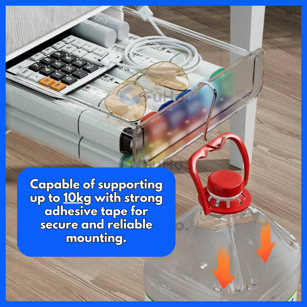 🇸🇬READY STOCK🇸🇬 Fuho Desktop Hanging Drawer | Desktop Organizer | Desktop Cabinet | Desktop Storage Drawer | (HL0245)