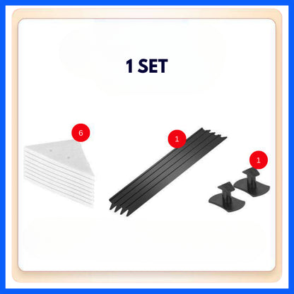 🇸🇬READY STOCK🇸🇬 Fuho Double Sided Triangular Magnetic Window Cleaner | Glass Cleaner | Window Wiper | (HL0238)