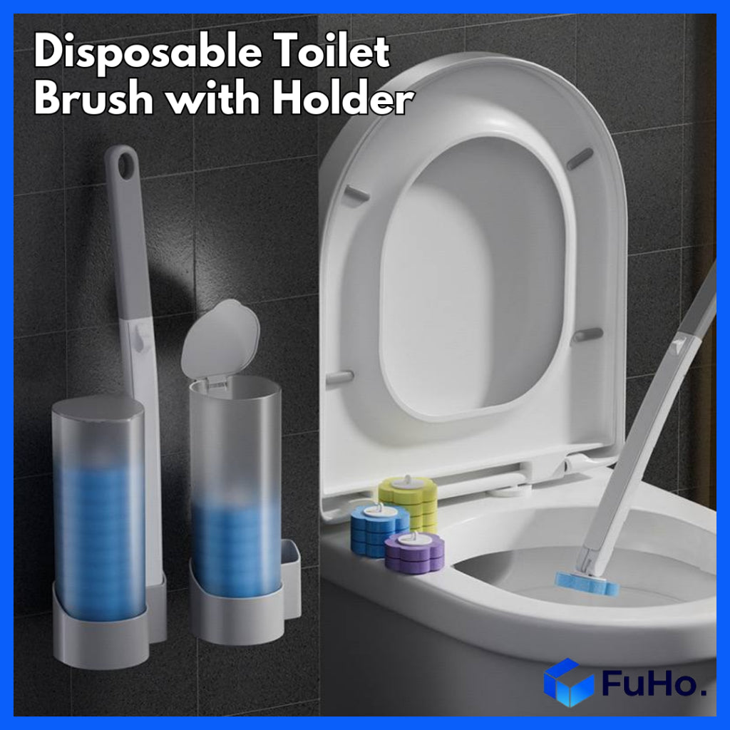 🇸🇬READY STOCK🇸🇬 Fuho Disposable Toilet Bowl Cleaner | Toilet Bowl Brush | Toilet Bowl Scent | Toilet Bowl | (TL0008)