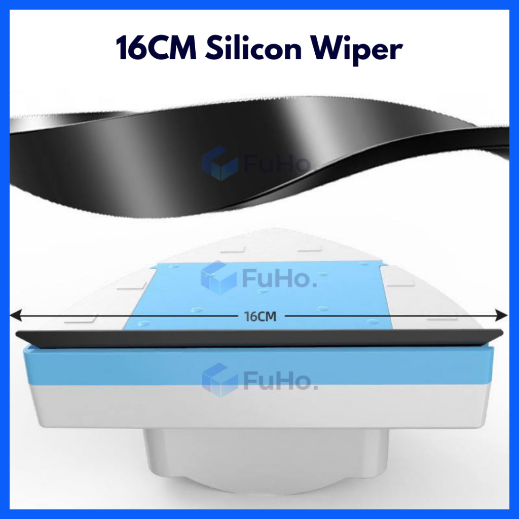 🇸🇬READY STOCK🇸🇬 Fuho Double Sided Triangular Magnetic Window Cleaner | Glass Cleaner | Window Wiper | (HL0238)