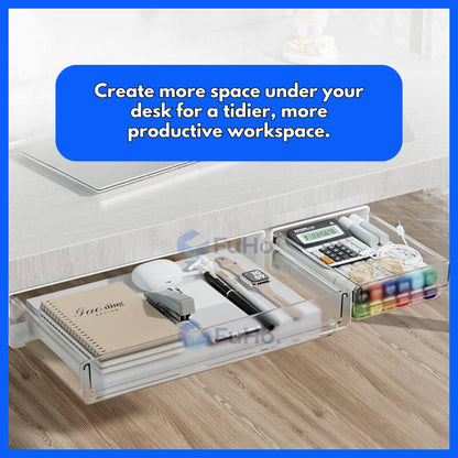 🇸🇬READY STOCK🇸🇬 Fuho Desktop Hanging Drawer | Desktop Organizer | Desktop Cabinet | Desktop Storage Drawer | (HL0245)