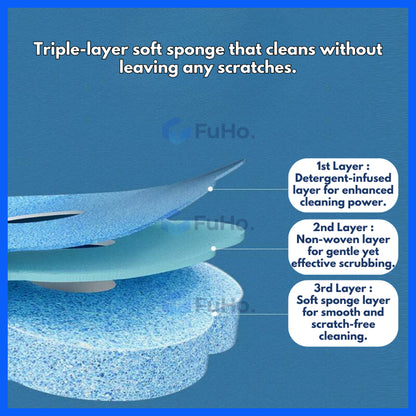 🇸🇬READY STOCK🇸🇬 Fuho Disposable Toilet Bowl Cleaner | Toilet Bowl Brush | Toilet Bowl Scent | Toilet Bowl | (TL0008)