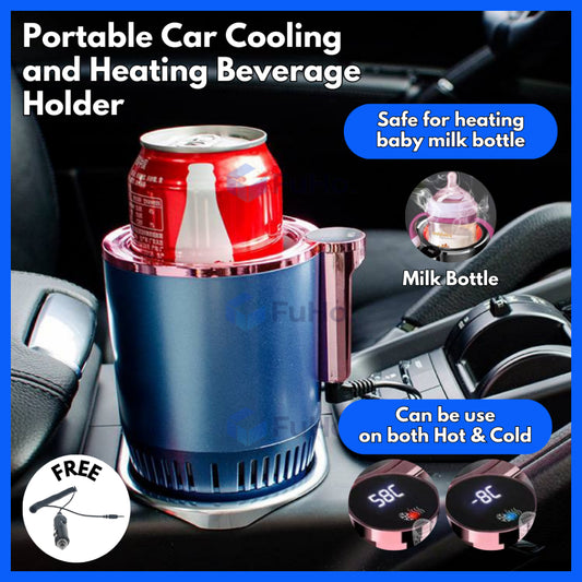🇸🇬READY STOCK🇸🇬 Fuho Smart Cooling and Heating Beverage Holder | Thermal Bottle Heater | Baby Bottle Heater | (HL0243)