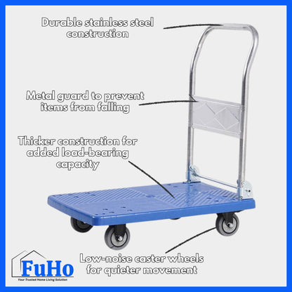 🇸🇬READY STOCK🇸🇬 FuHo Industrial Heavy Duty Foldable Trolley | Warehouse Trolley | Pre Star Trolley | (IND0016)
