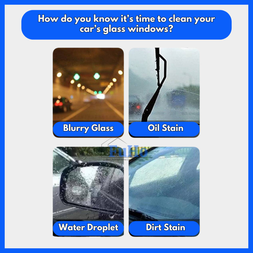 🇸🇬READY STOCK🇸🇬 FuHo Car Window Glass Cleaner | Car Foam | Car Wash Shampoo | Car Wax | Car Coating | (HL0254)