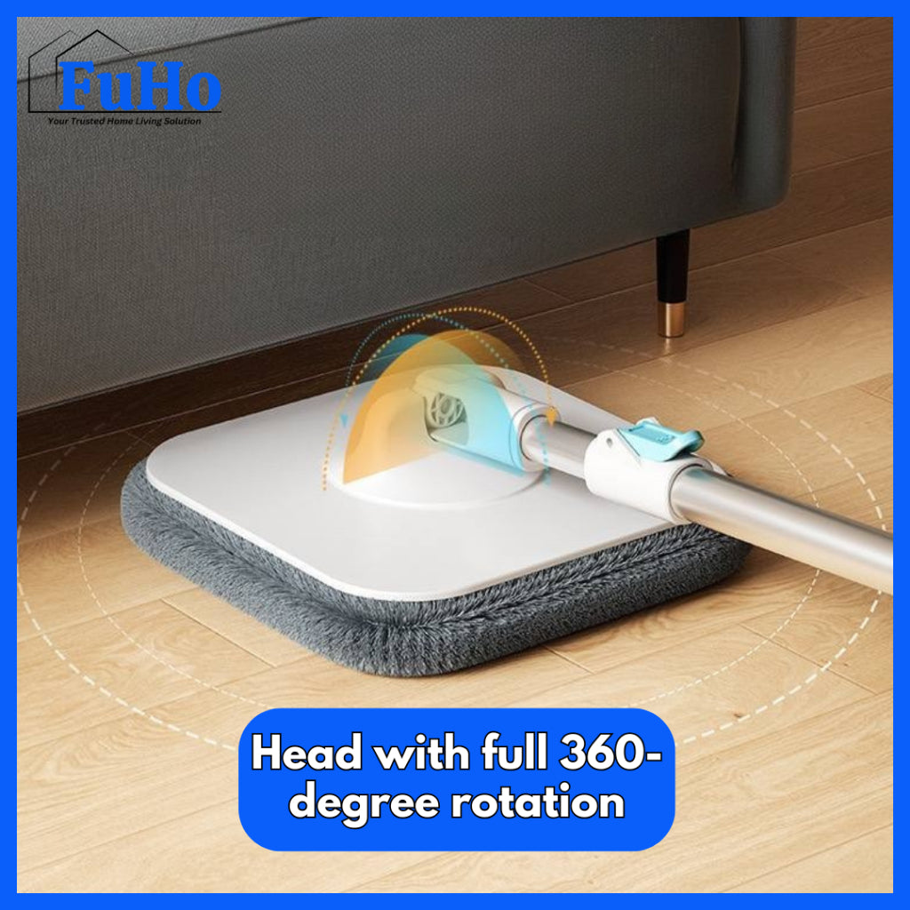 🇸🇬READY STOCK🇸🇬 FuHo 360° Mop Separator With Pail | Water Separator | Spin Mop | Mop Bucket | (HL0251)