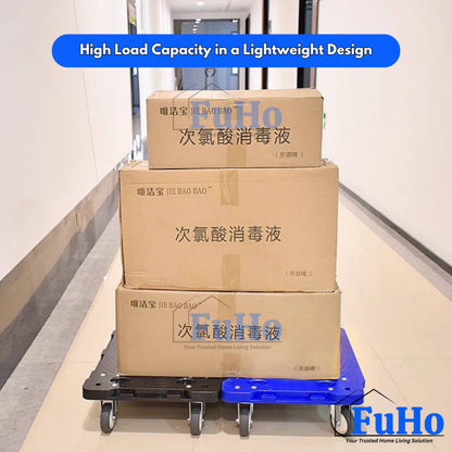 🇸🇬READY STOCK🇸🇬 FuHo Industrial Lightweight Trolley | Wooden Trolley | Connected Trolley | Flat Trolley | IND0018