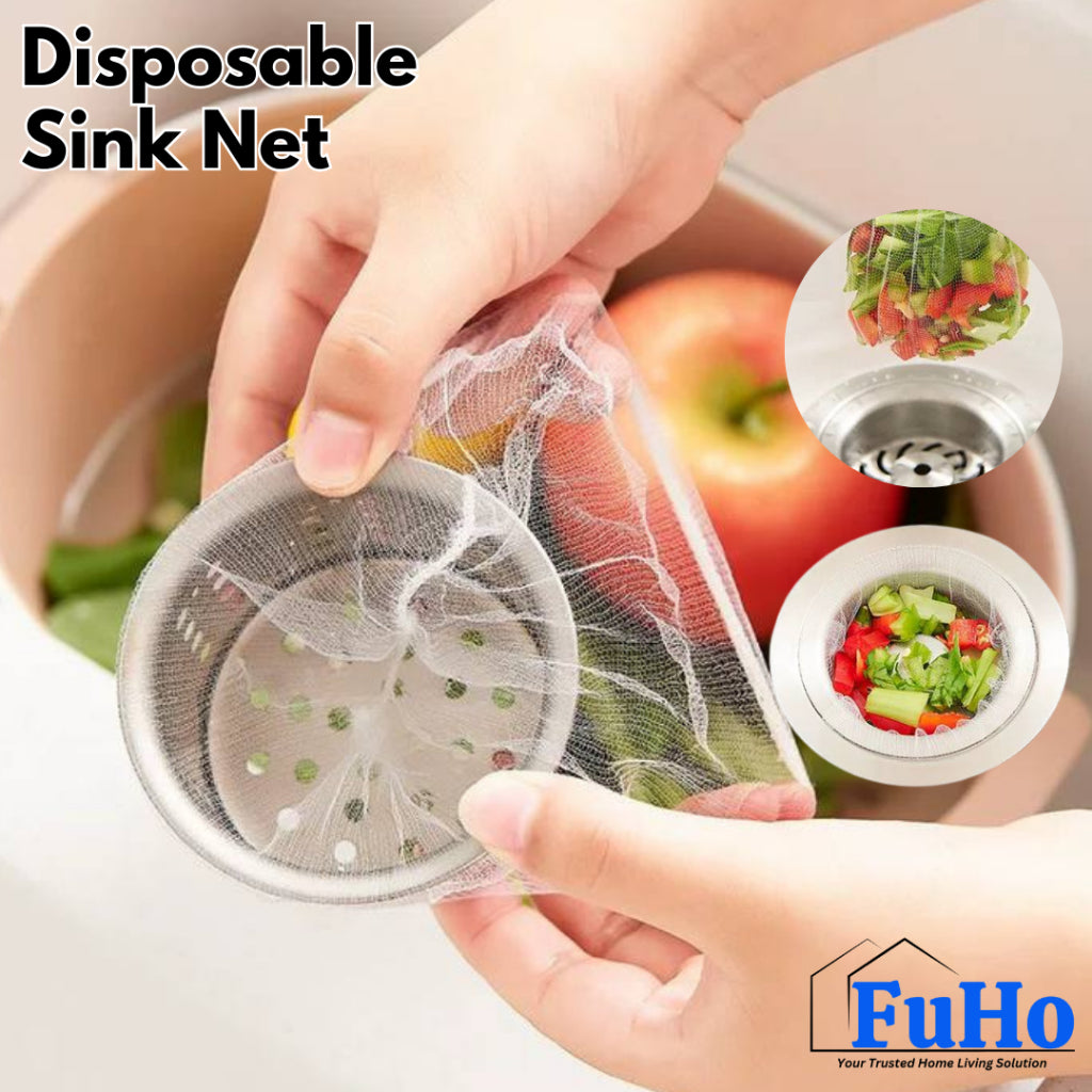 🇸🇬READY STOCK🇸🇬 FuHo Disposable Sink Net | Sink Strainers | Sink Anti Blockage | (KIT0078)