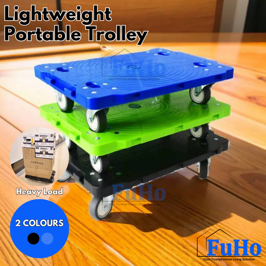 🇸🇬READY STOCK🇸🇬 FuHo Industrial Lightweight Trolley | Wooden Trolley | Connected Trolley | Flat Trolley | IND0018