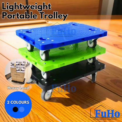 🇸🇬READY STOCK🇸🇬 FuHo Industrial Lightweight Trolley | Wooden Trolley | Connected Trolley | Flat Trolley | IND0018