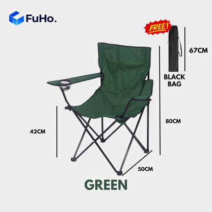 🇸🇬READY STOCK🇸🇬 FuHo Foldable Bench Chair | Outdoor Chair | Camping Chair | Hiking Chair | Portable Chair (HL0212)