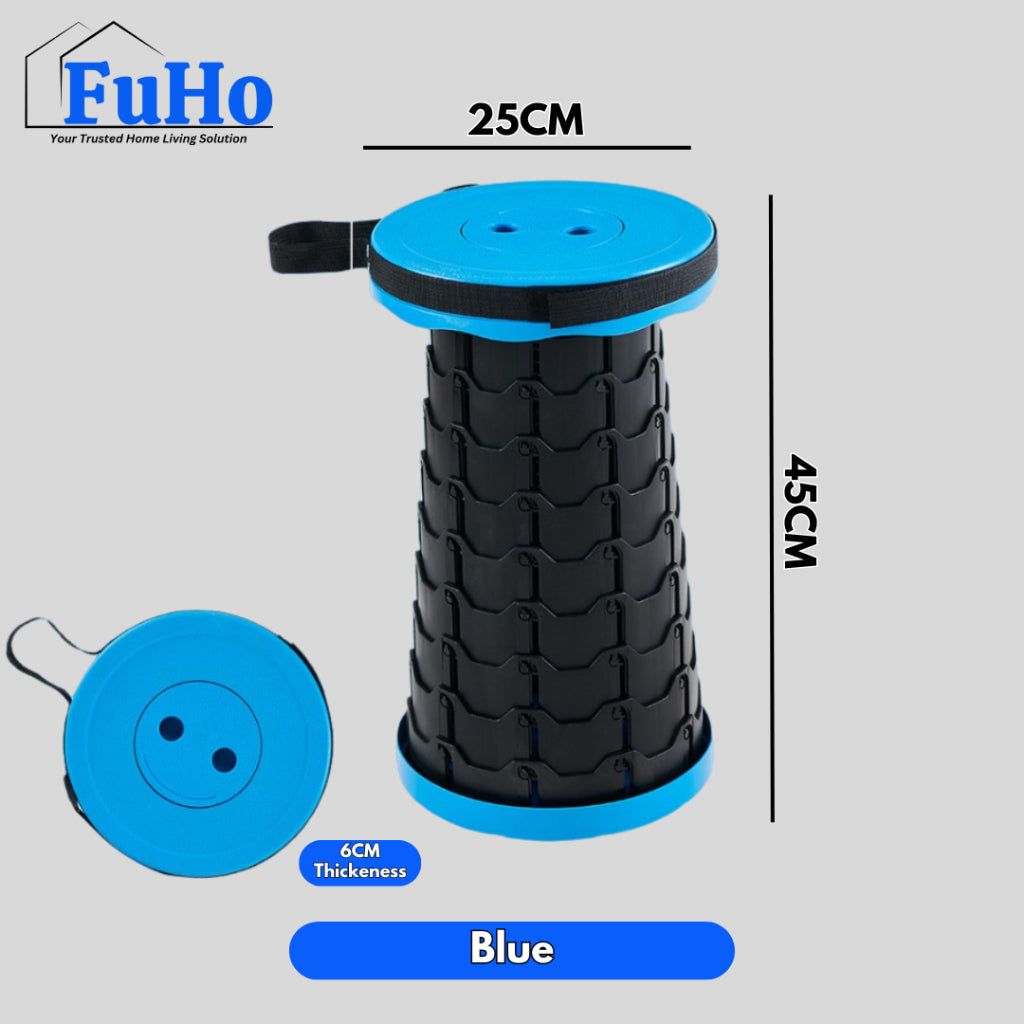 🇸🇬READY STOCK🇸🇬 FuHo Portable Telescopic Chair | Stool | Fishing Chair | Portable Chair | Camping Chair (HL0143)