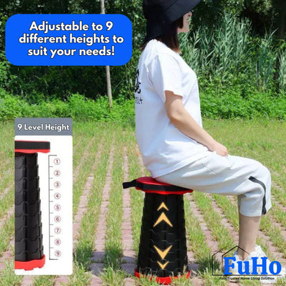 🇸🇬READY STOCK🇸🇬 FuHo Portable Telescopic Chair | Stool | Fishing Chair | Portable Chair | Camping Chair (HL0143)