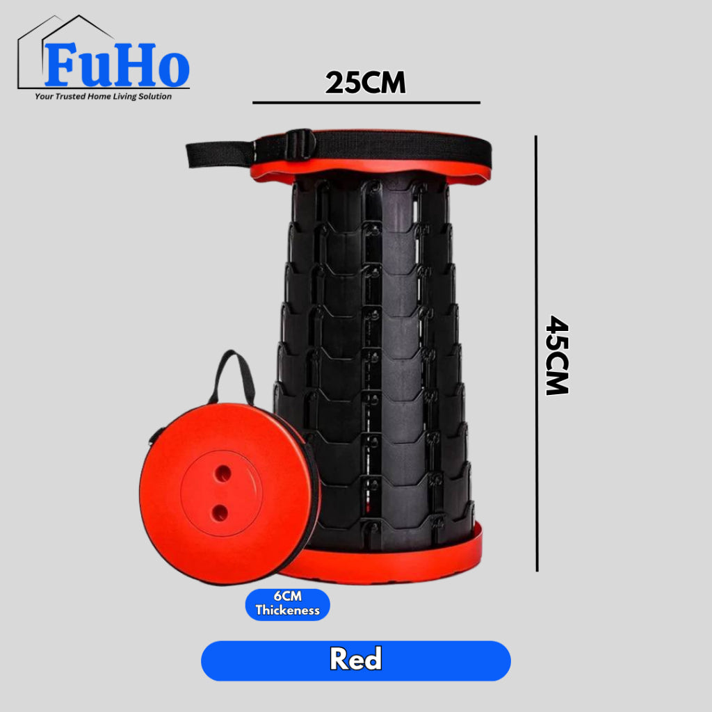 🇸🇬READY STOCK🇸🇬 FuHo Portable Telescopic Chair | Stool | Fishing Chair | Portable Chair | Camping Chair (HL0143)