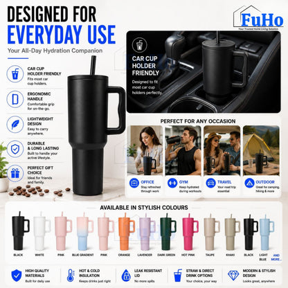 Fuho Everest Travel Tumbler | Bottle | Tumbler | Thermal Tumbler Flask | Water Bottle | Coffee Cup | (HL0337)