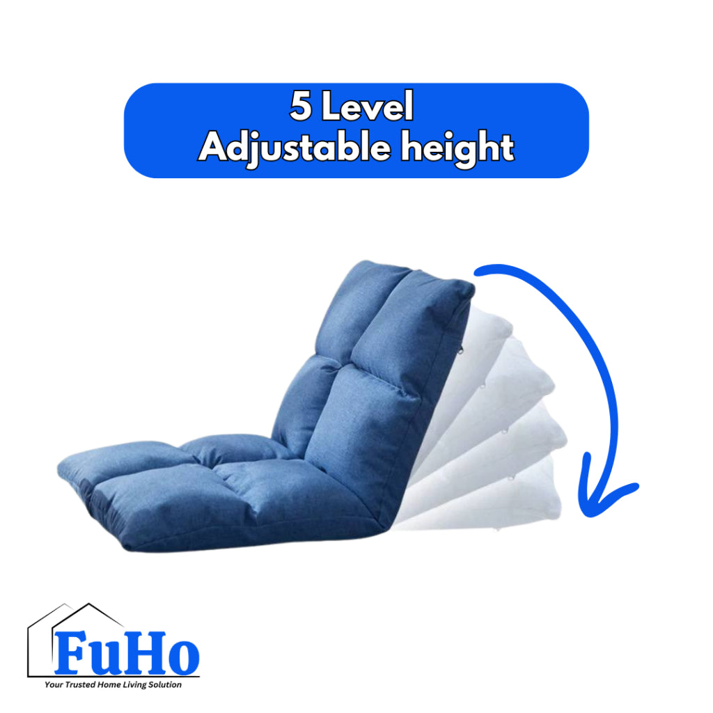🇸🇬READY STOCK🇸🇬 FuHo Foldable Chair | Lazy Sofa | Portable Chair | Sofa | Office Chair | (HL0317)
