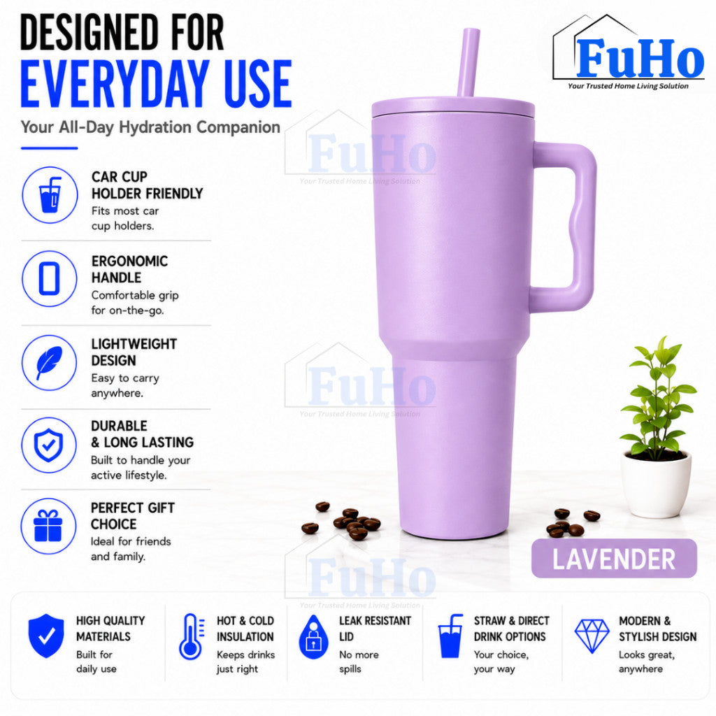 Fuho Everest Travel Tumbler | Bottle | Tumbler | Thermal Tumbler Flask | Water Bottle | Coffee Cup | (HL0337)