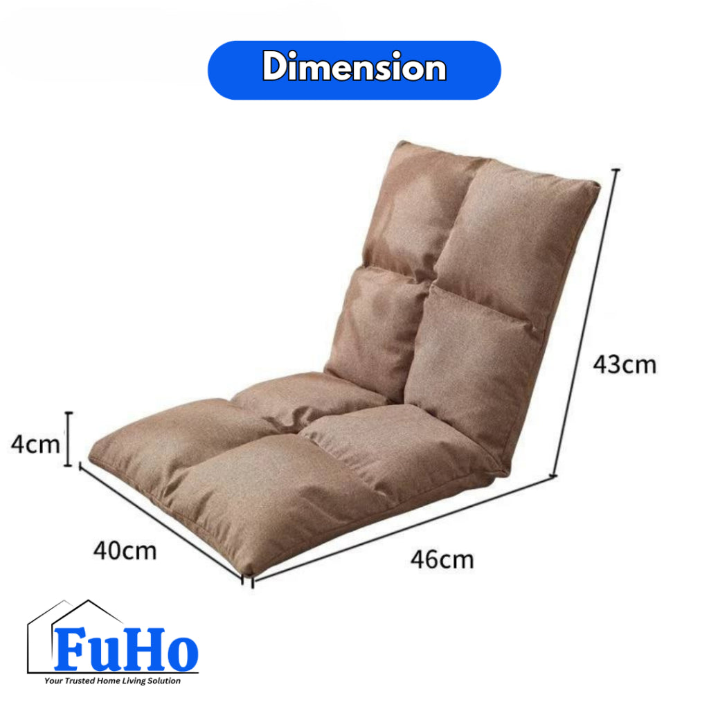 🇸🇬READY STOCK🇸🇬 FuHo Foldable Chair | Lazy Sofa | Portable Chair | Sofa | Office Chair | (HL0317)